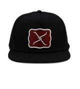 Twisted X Large Buckle Black Trucker Cap