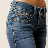 Ariat AW26 Womens Mid Rise Estelle Straight Leg Jean