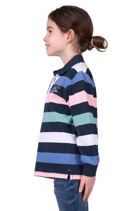 Wrangler AW25 Girls Camden Stripe Rugby