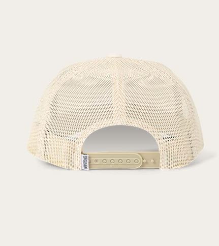 Ringers Western SS25 Signature Bull Trucker Cap Beige/Clay