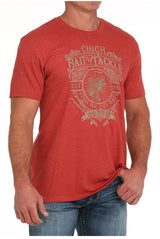 Cinch S51 Mens Bait & Tackle TShirt