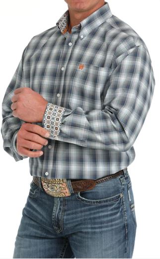 Cinch S51 Mens Western Plaid Shirt