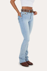 Ringers Western AW26 Womens Penny Rodeo Bootcut Jean Vintage Light Blue