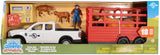 Big Country Toys Truck & Cattle Trailer Playset