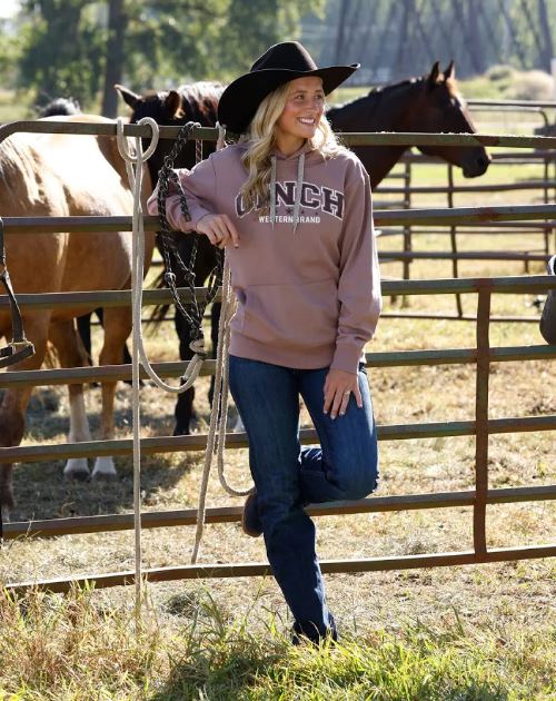 Cinch S63 Womens Western Logo Hoodie