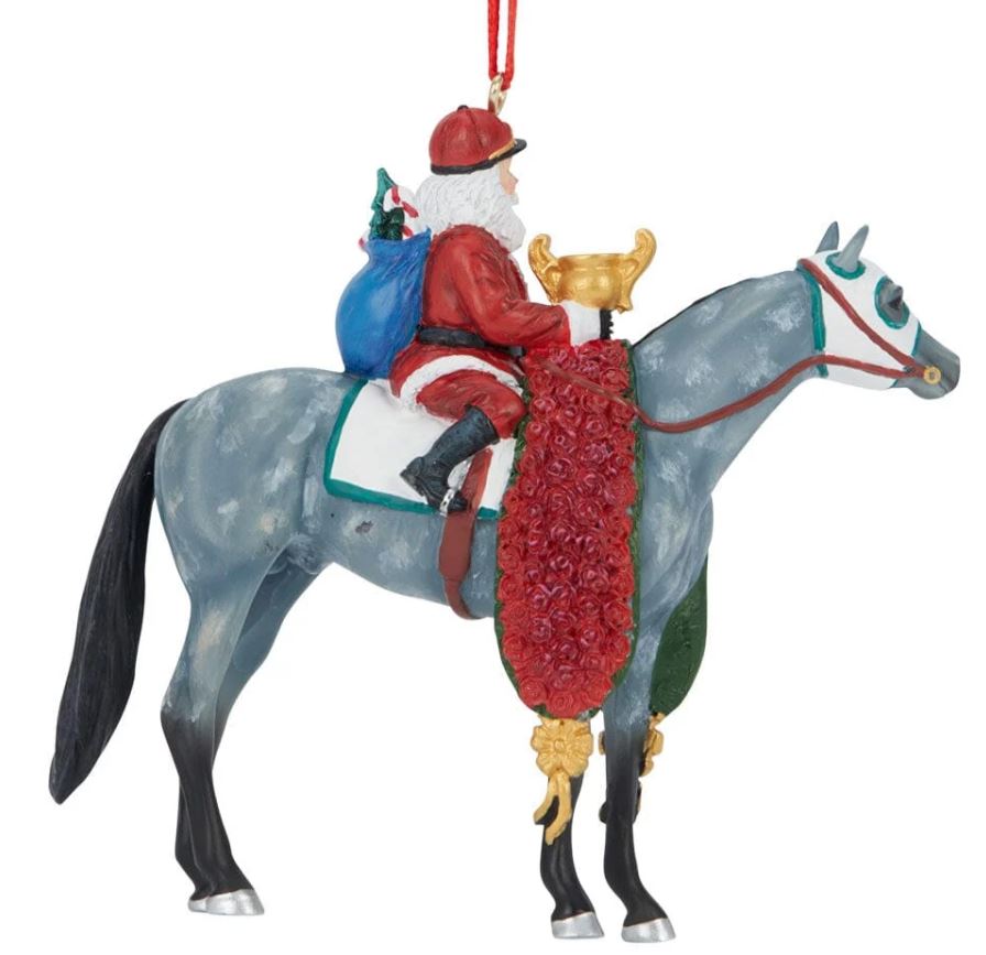 Breyer Stabemates 2026 Santa Ornament Off To The Races