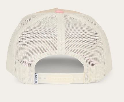 Ringers Western AW26 Signature Bull Trucker Cap Rosey/Off White