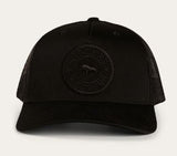 Ringers Western SS25 Signature Bull Trucker Cap Black/Black