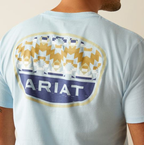 Ariat SS25 Mens Ogden Valley Badge TShirt