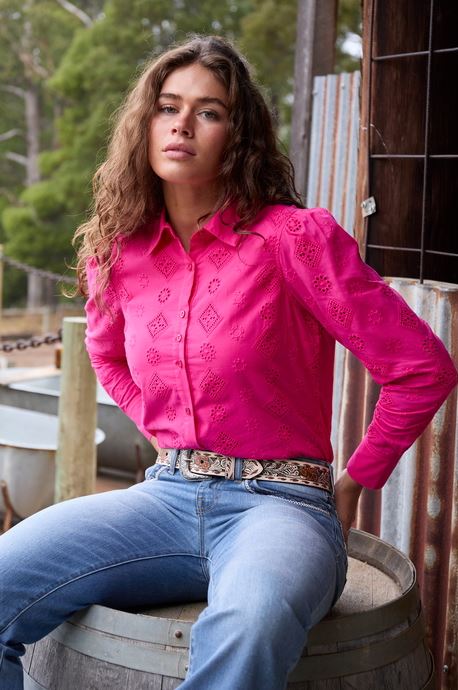 Wrangler SS27 Womens Fleur Shirt