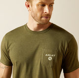Ariat SS26 Mens Roped Diamond TShirt