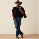Ariat SS27 Mens Wooden Diamond Flag TShirt