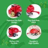 Big Country Toys Red Hay Baler