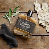 Tru Western Mens Leather #2 Vintage Label Small Batch Eau De Cologne 100ml