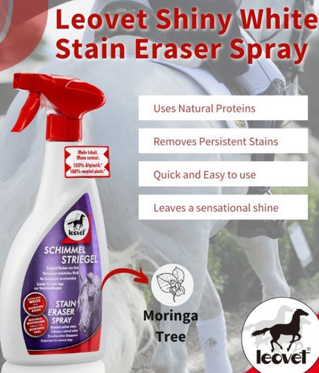 Leovet Shiny White Stain Eraser Spray