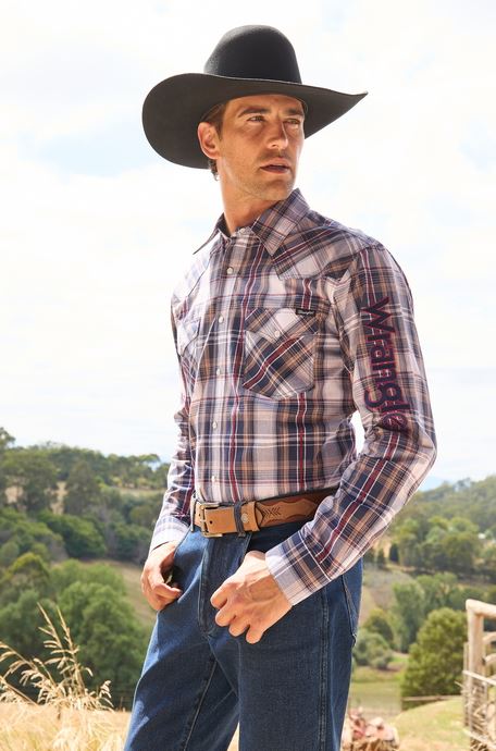 Wrangler SS27 Mens Shaun Logo Shirt