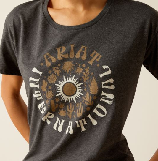 Ariat SS24 Womens Sol Circle TShirt