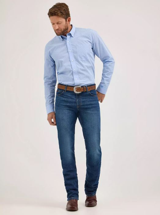 Wrangler Mens Cody Johnson 02 Regular Fit Jean 34Leg