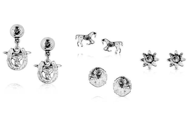 Montana Silversmith Everyday Western Post Earring Set