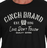 Cinch S51 Mens Lead Don's Follow Black TShirt