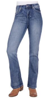 Pure Western SS25 Womens Jemma High Rise Boot Cut Jean