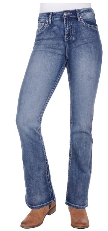 Pure Western SS25 Womens Jemma High Rise Boot Cut Jean