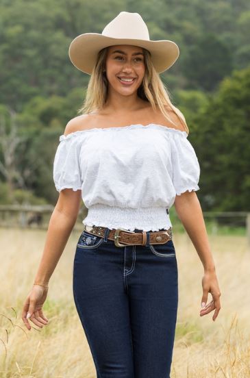 Pure Western SS27 Womens Montana Blouse