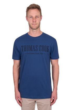 Thomas Cook SS25 Mens Nathan TShirt Blue Ocean