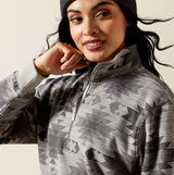 Ariat AW26 Womens Sienna 1/2 Zip Sweatshirt Marble Southwest