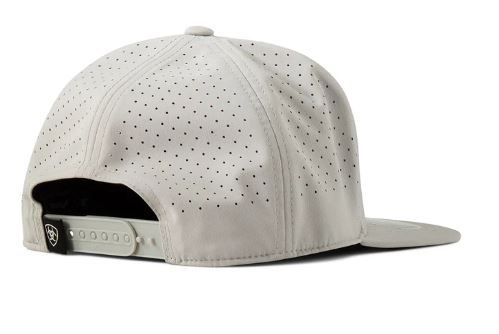 Ariat AW25 Mens International Hybrid Grey Snap Back Cap