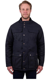 Thomas Cook AW25 Mens Tarcutta Oilskin Jacket Navy