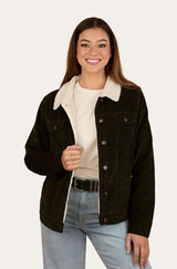 Ringers Western AW26 Womens Killawarra Corduroy Jacket Olive