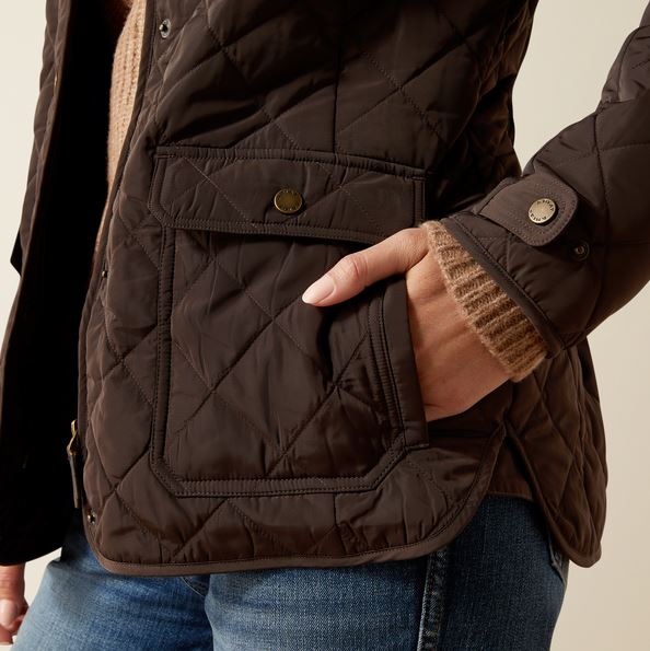 Ariat AW26 Women's Woodside Jacket Coffee Bean