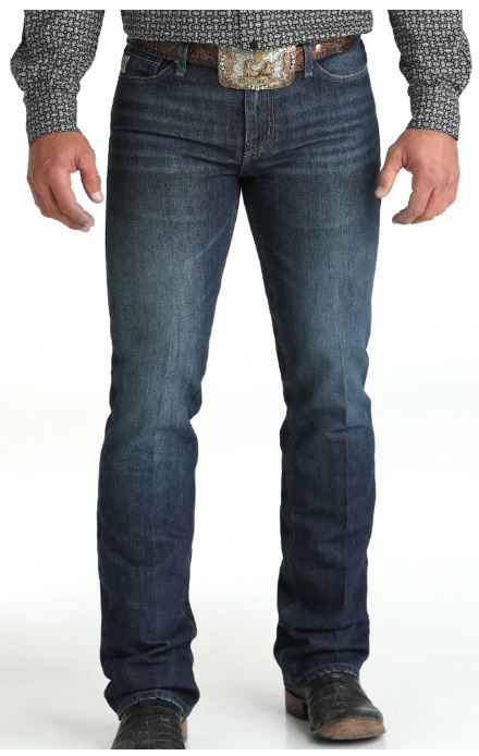 Cinch S53 Mens Ian Dark Wash Slim Jeans