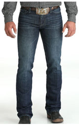 Cinch S53 Mens Ian Dark Wash Slim Jeans