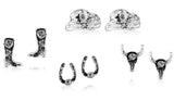 Montana Silversmith Boot Scootin Post Earring Set