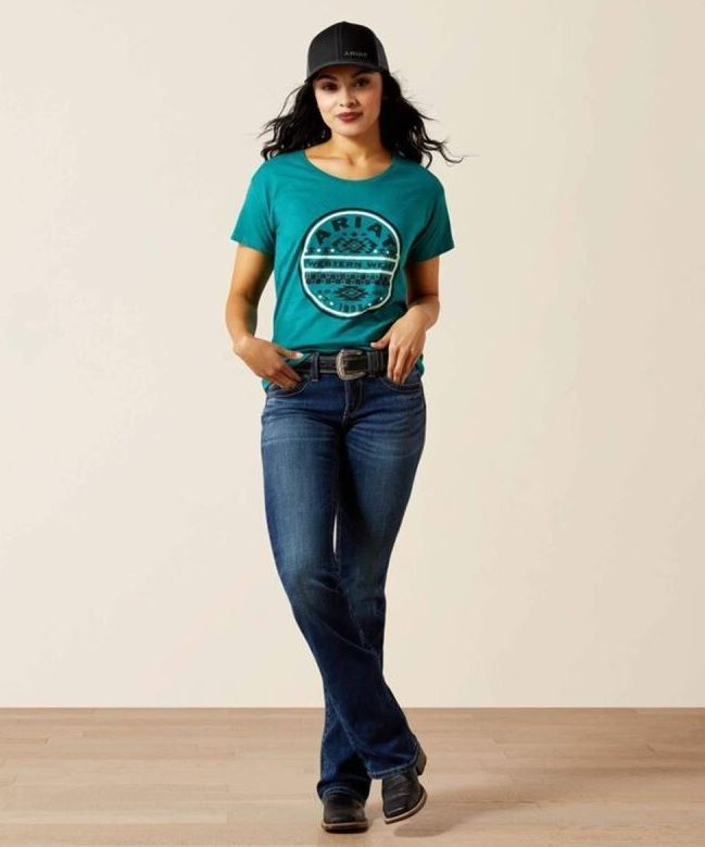 Ariat AW26 Womens SW Brand LockUp TShirt