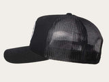 Ringers Western SS25 Signature Bull Trucker Cap Black with Camo