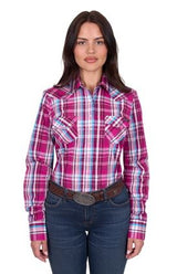 Wrangler SS25 Womens Molly Check Shirt