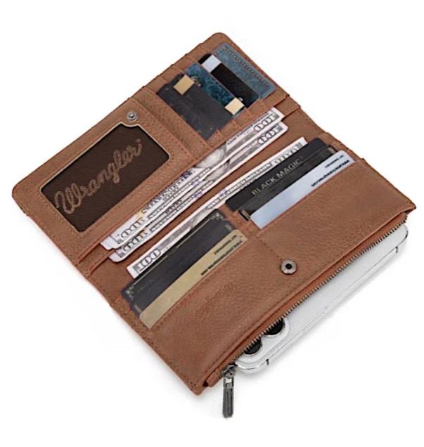 Wrangler AW25 Embroidered Wallet