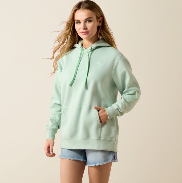 Ariat SS27 Womens Logo 2.0 Hoodie Silt Green