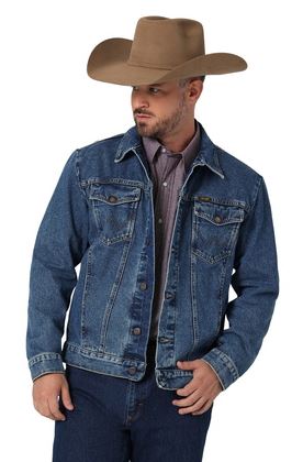 Wrangler Mens Cowboy Cut Classic Denim Jacket