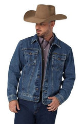 Wrangler Mens Cowboy Cut Classic Denim Jacket