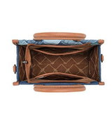 Wrangler AW26 Denim Patchwork Crossbody Bag