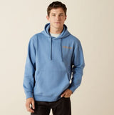 Ariat W26 Mens Sun Valley Circle Hoodie Coronet Blue