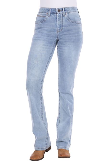 Wrangler SS27 Womens Verity Boot Cut Jean 34 Leg
