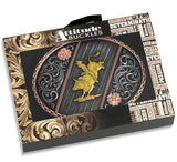Montana Silversmiths Attitude Buckle Tri Colour Rodeo