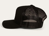 Ringers Western SS25 Signature Bull Trucker Cap Black/Black