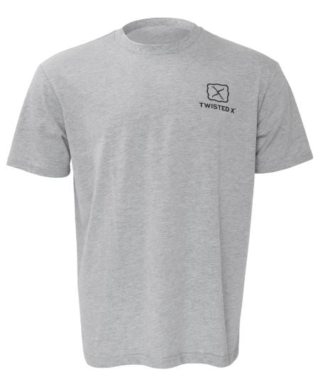 Twisted X Mens Grey Horse TShirt