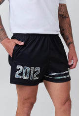 Ringers Western SS26 Backcountry Footy Short Black/Red
